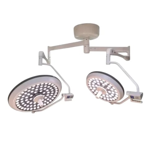 Lámpara quirúrgica profesional Mindray HyLED C5 Kit V para cirugía con doble cabezal LED