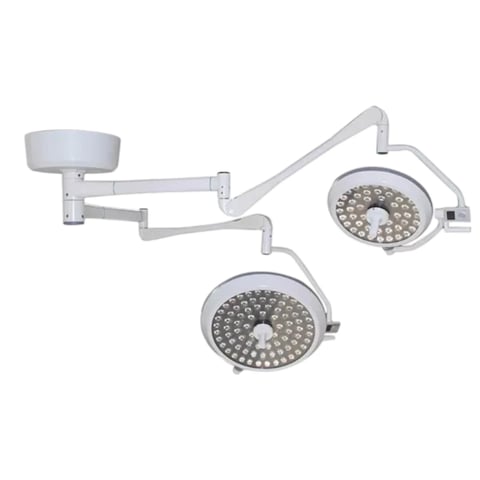 Lámpara de quirófano para techos bajos DO LIGHT STANDAR 500+500 con doble cabezal LED compacto